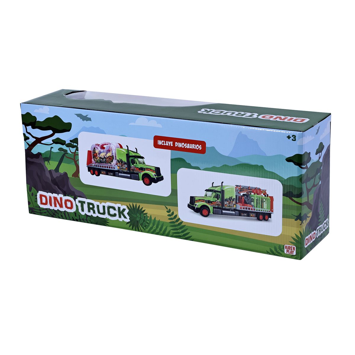 WANDA - Camión Porta Dinosuario 1:10 Ass