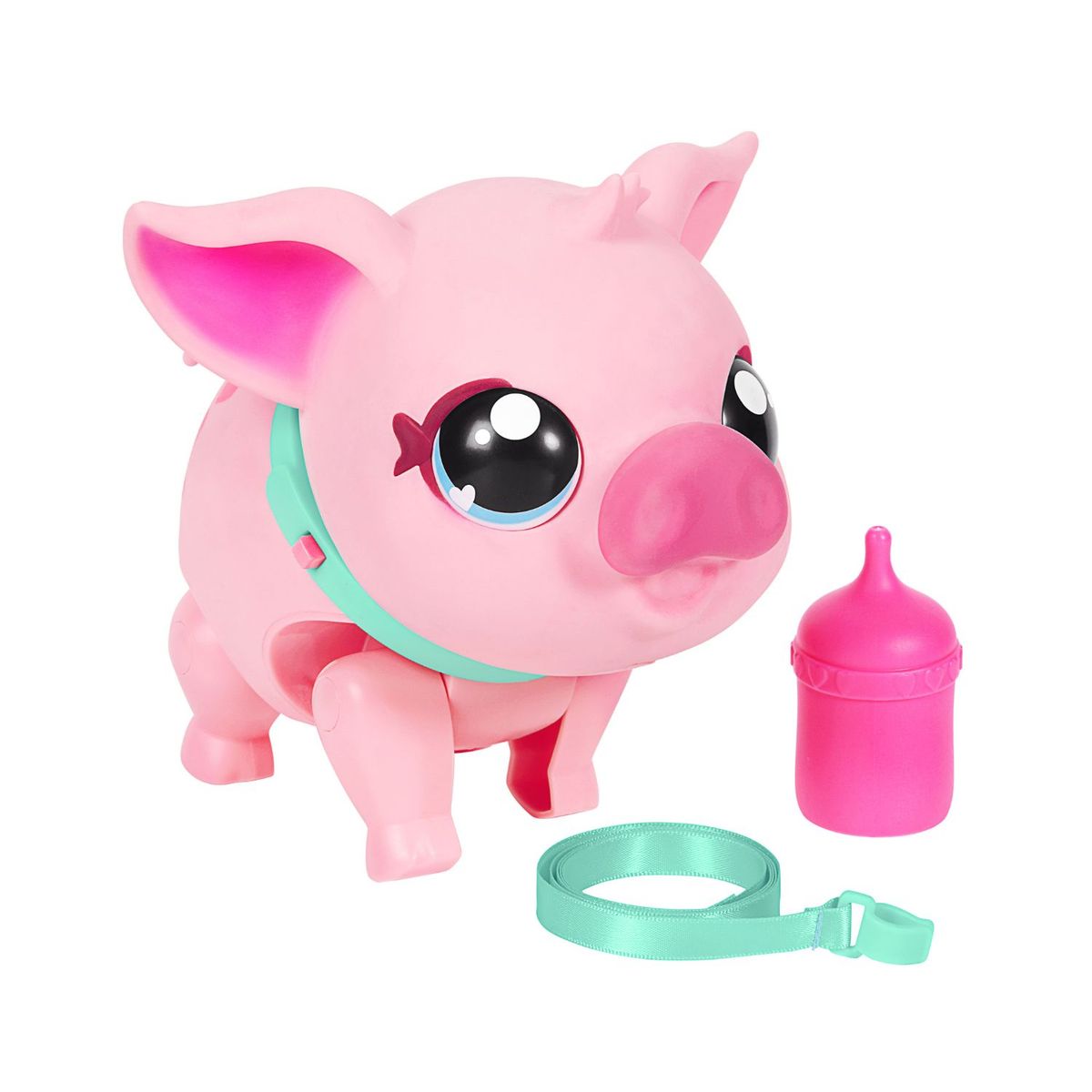LITTLE LIVE PETS - Mascota Cerdito Interactivo con Correa y Sonido