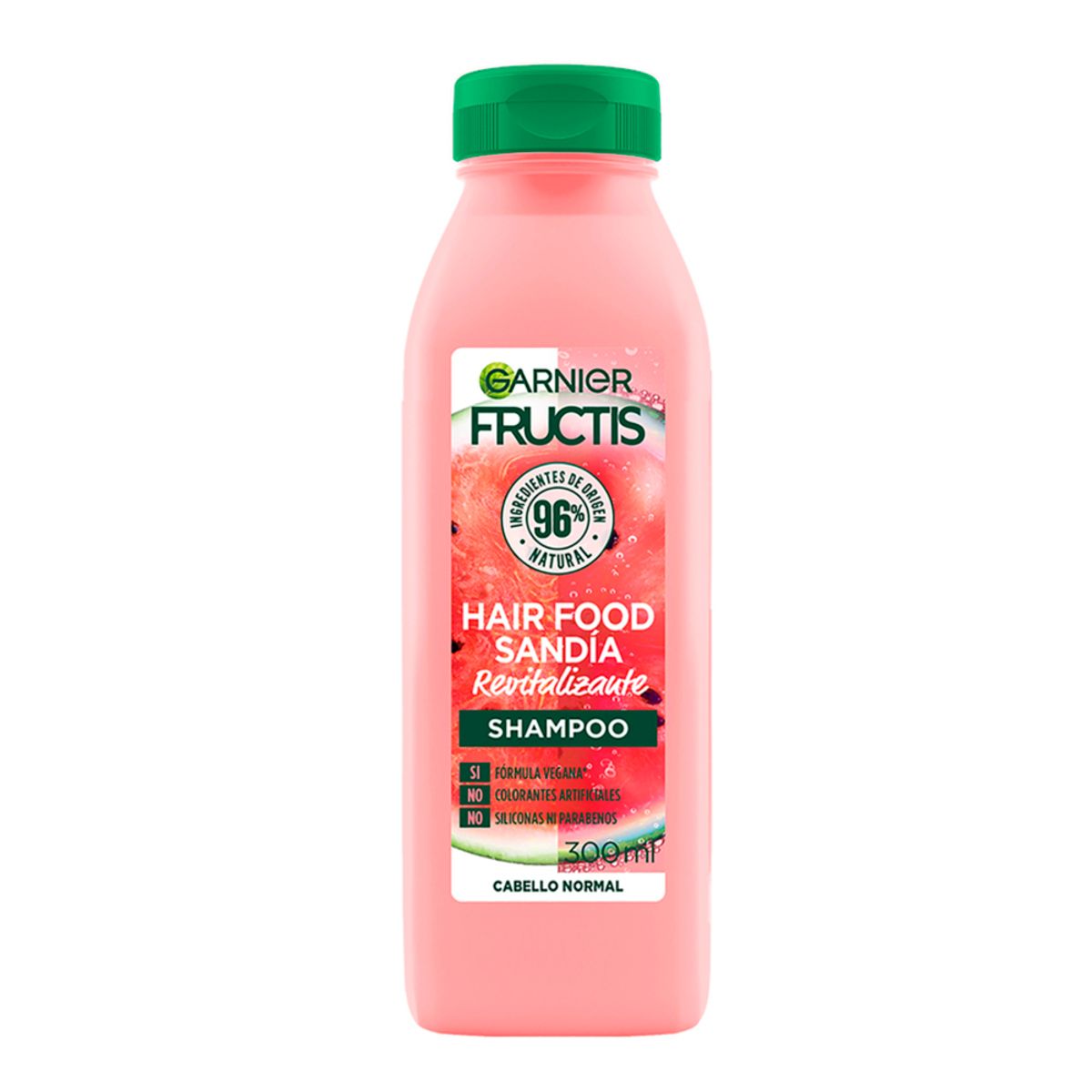 FRUCTIS - Shampoo Garnier Fructis Hair Food Sandía Botella 300 mL