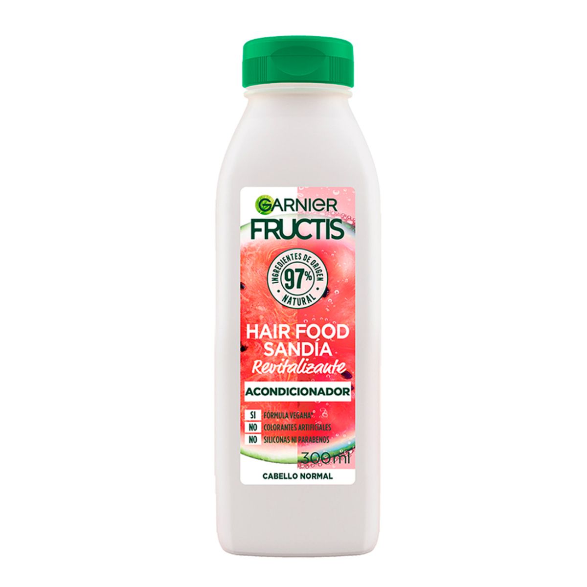 FRUCTIS - Acondicionador Garnier Fructis Hair Food Sandía Botella 300 mL
