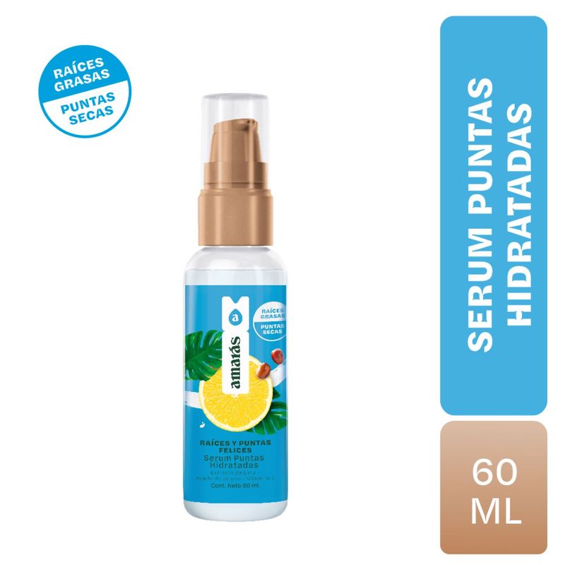 AMARAS - Sérum Amarás Raíces y Puntas Envase 60 mL