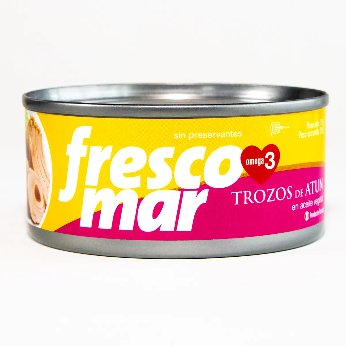 FRESCOMAR - Trozos de Atún Frescomar Aceite Vegetal Lata 170 g