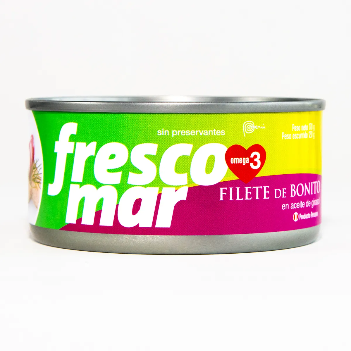 FRESCOMAR - Filete de Bonito Frescomar Aceite Vegetal Lata 170 g