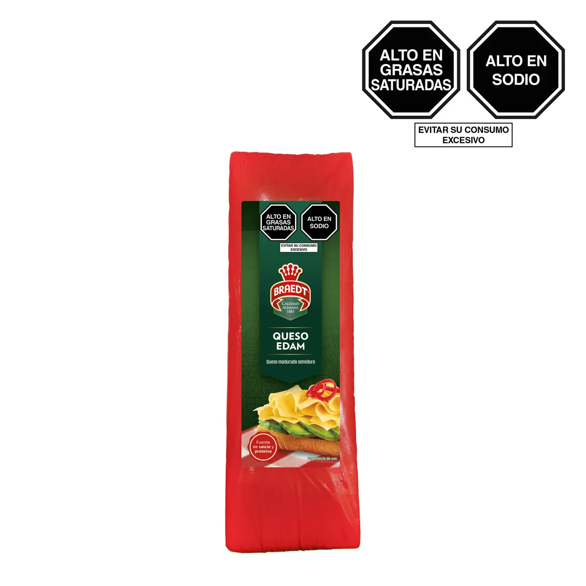 BRAEDT - Queso Edam Molde Braedt x Kg