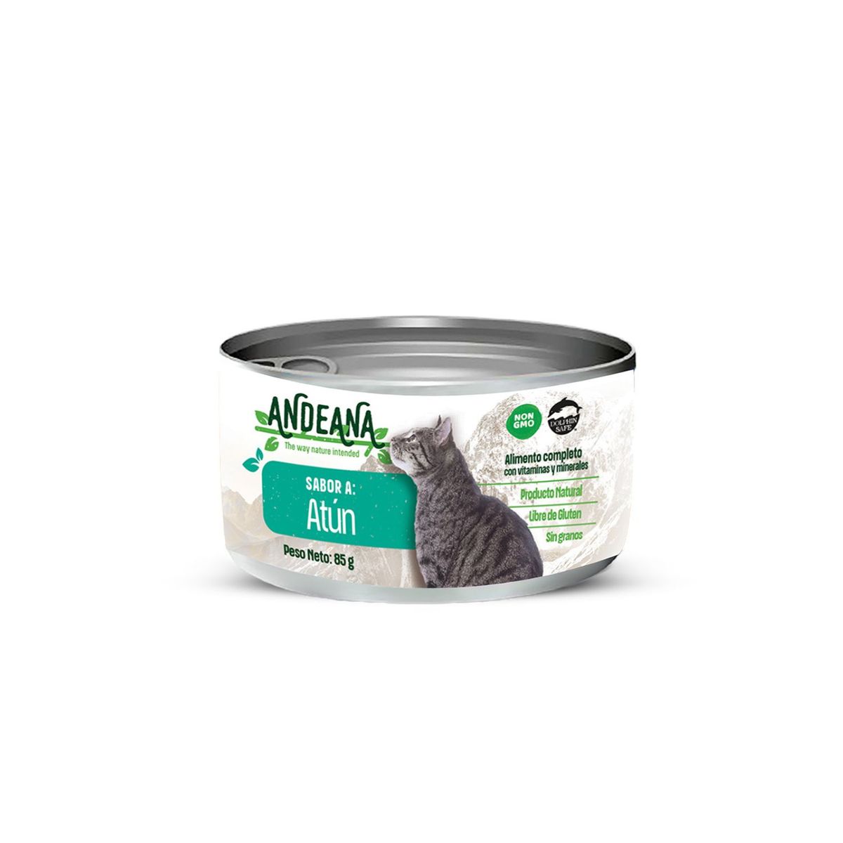 ANDEANA - Alimento Gato Andeanda Sabor Atún Lata 85 g