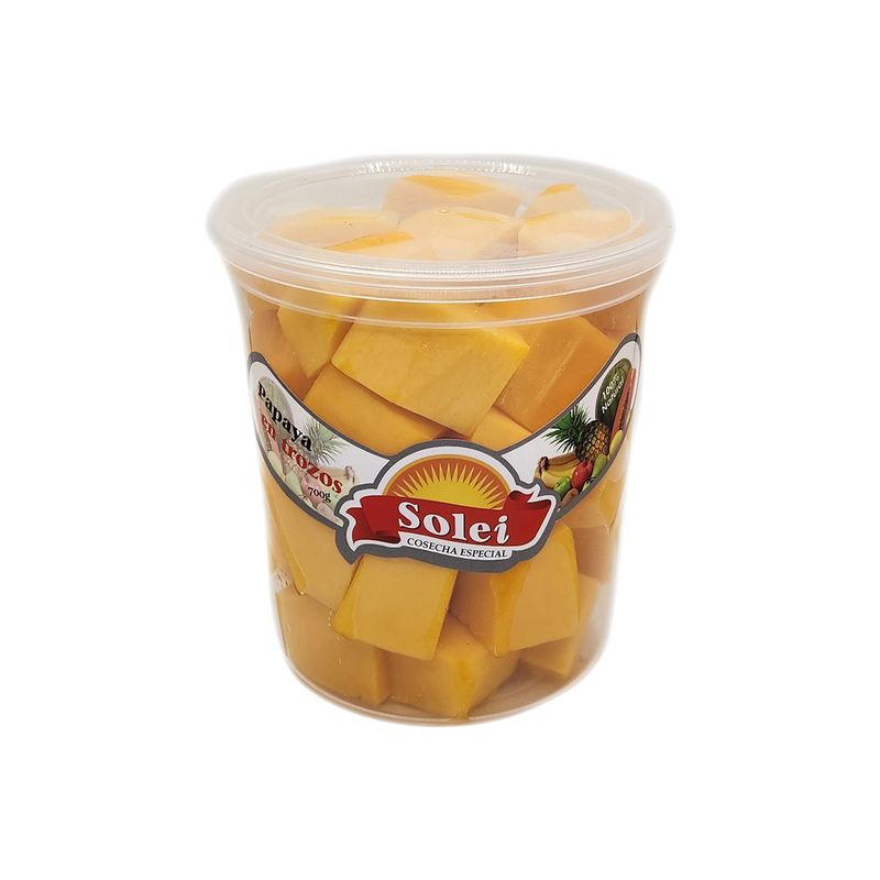 SOLEI - Papaya En Trozos x 700 g
