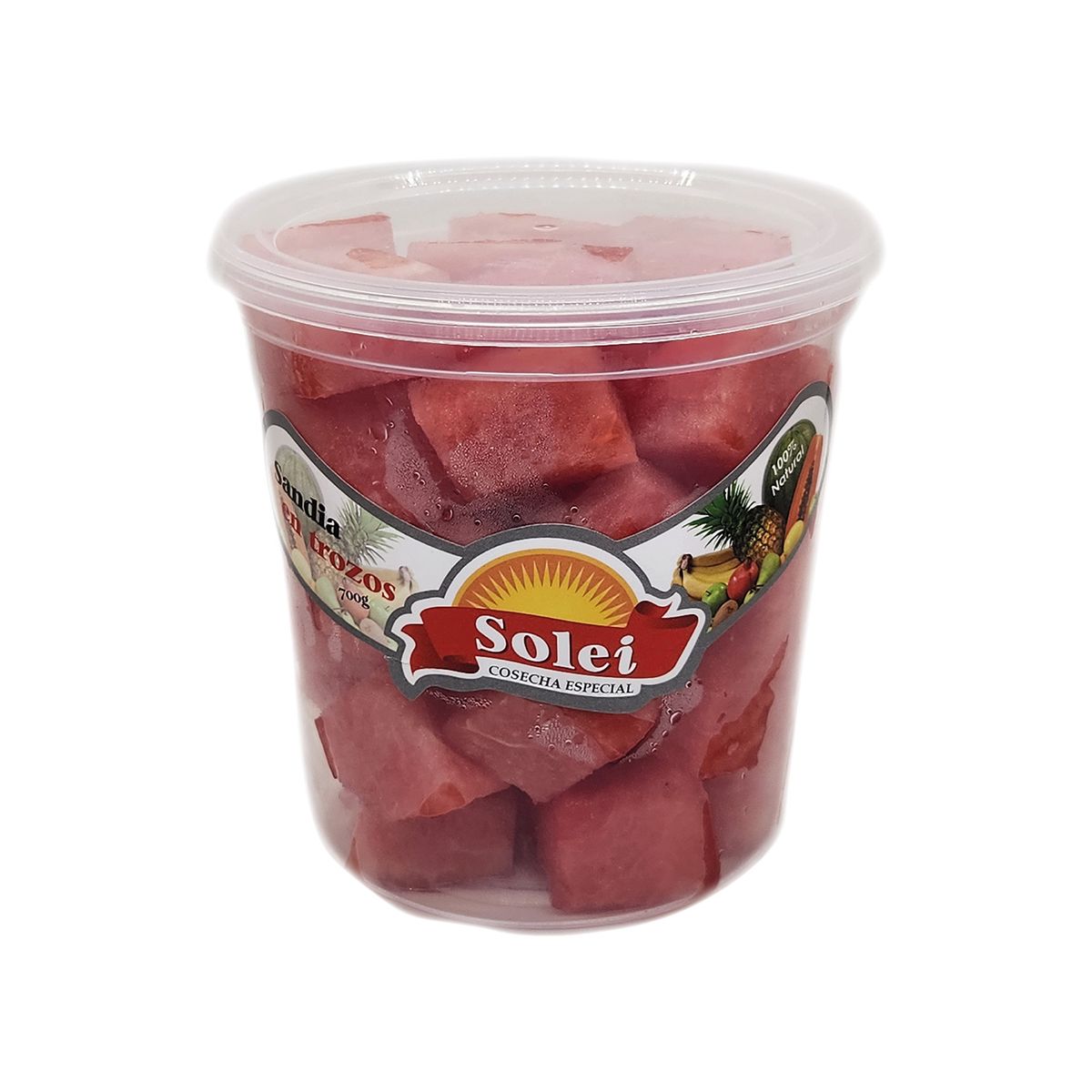 SOLEI - Sandía En Trozos x 700 g