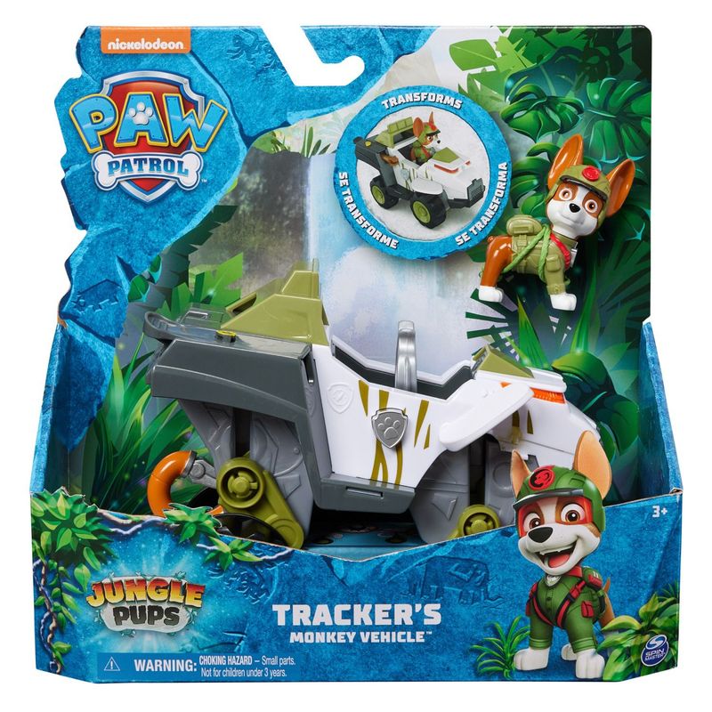 PAW PATROL - Vehículo Temático Jungle Tracker Paw Patrol