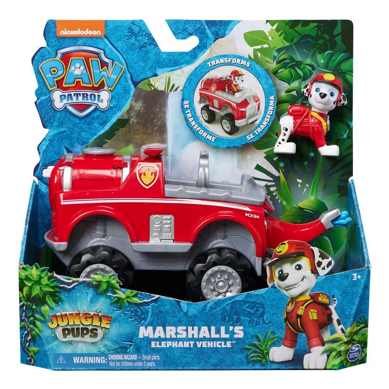 Vehículo Temático Jungle Marshall Paw Patrol Tottus Perú