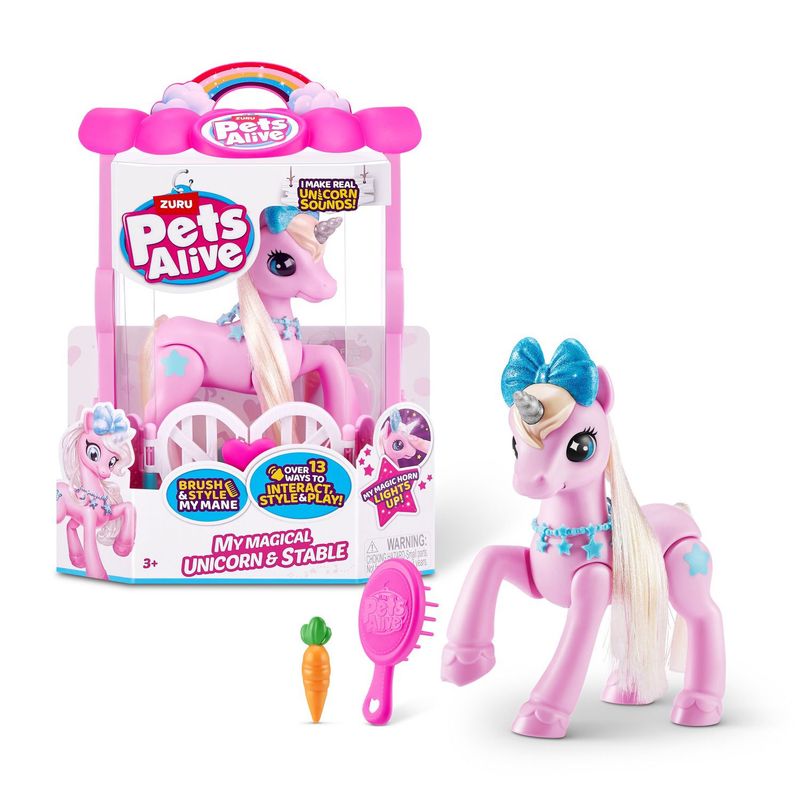 PETS ALIVE - Unicornio Mágico Interactivo Pets Alive