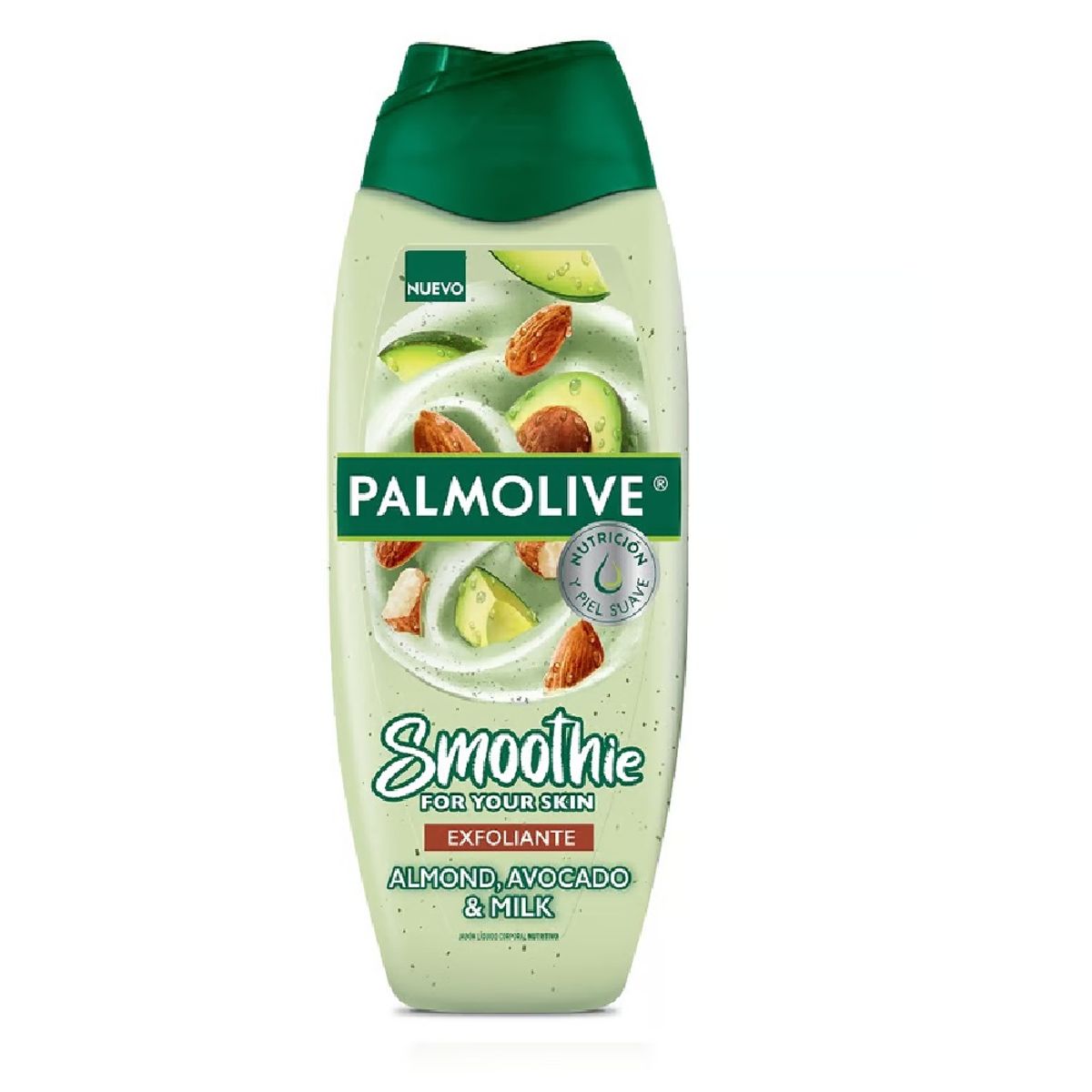 PALMOLIVE - Jabón Líquido Corporal Palmolive Smoothie Almendra, Aguacate y Leche Envase 390 mL
