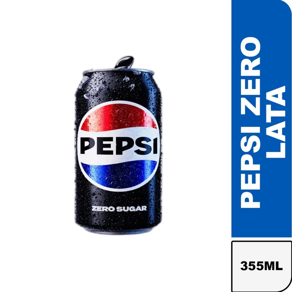 PEPSI - Gaseosa Pepsi Zero Lata 355 mL