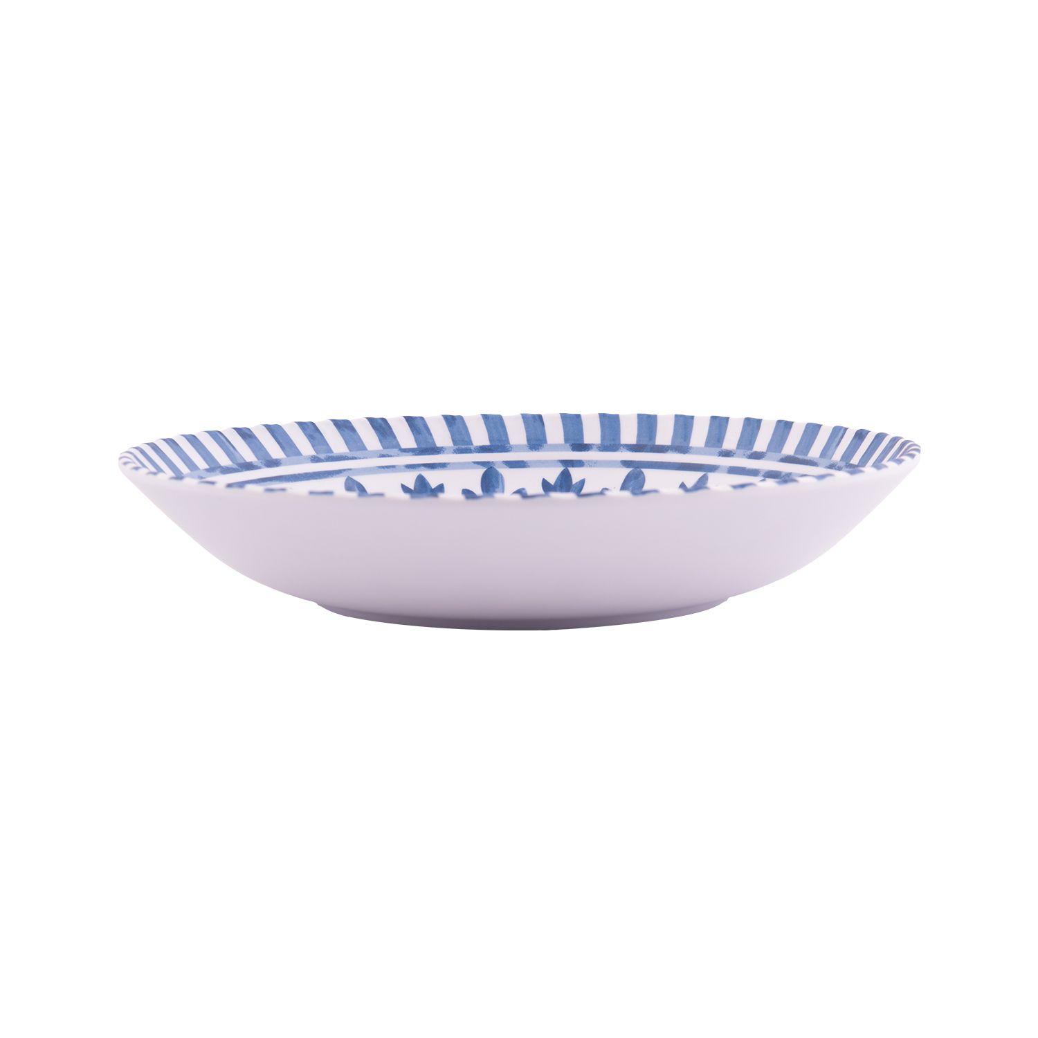 Plato Hondo Melamine 23cm Costa Azul Tottus Perú