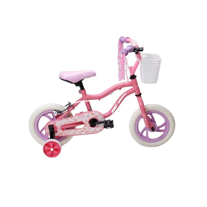 360 BY MONARK - Bicicleta Aro 12 Arcoiris Niña
