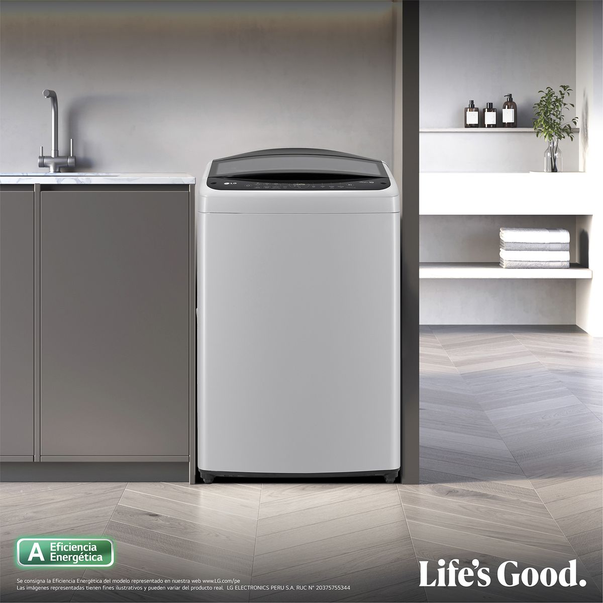 LG - Lavadora Wt17Dv6T 17 Kg Ai Dd Lg