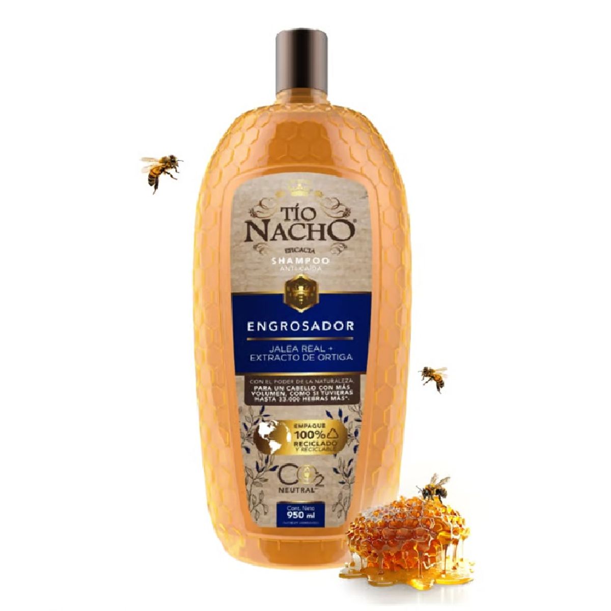 TIO NACHO - Shampoo Tio Nacho Engrosador Botella 950 mL