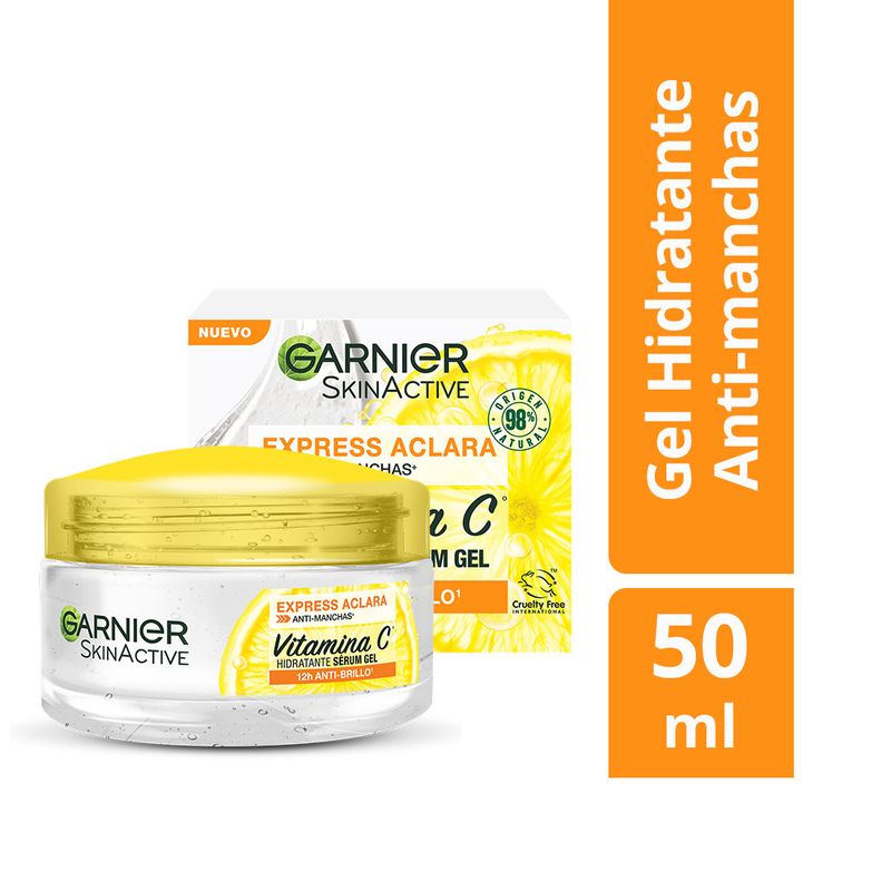 GARNIER - Gel Hidratante Garnier Vitamina C Envase 50 mL