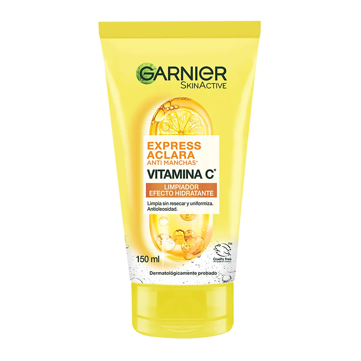 GARNIER - Limpiador Facial Garnier Express Aclara Hidratante Envase 150 mL