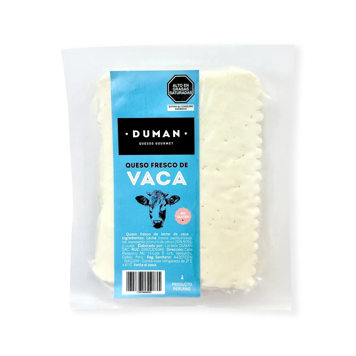 DUMAN - Queso Fresco de Vaca Duman Taper x Kg