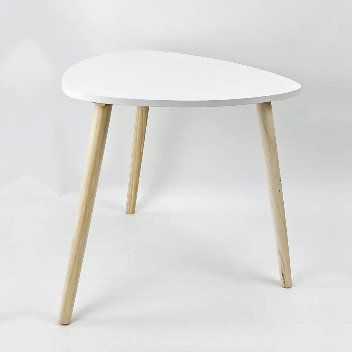 CASA JOVEN - MESA LATERAL BLANCA 48X48X46CM