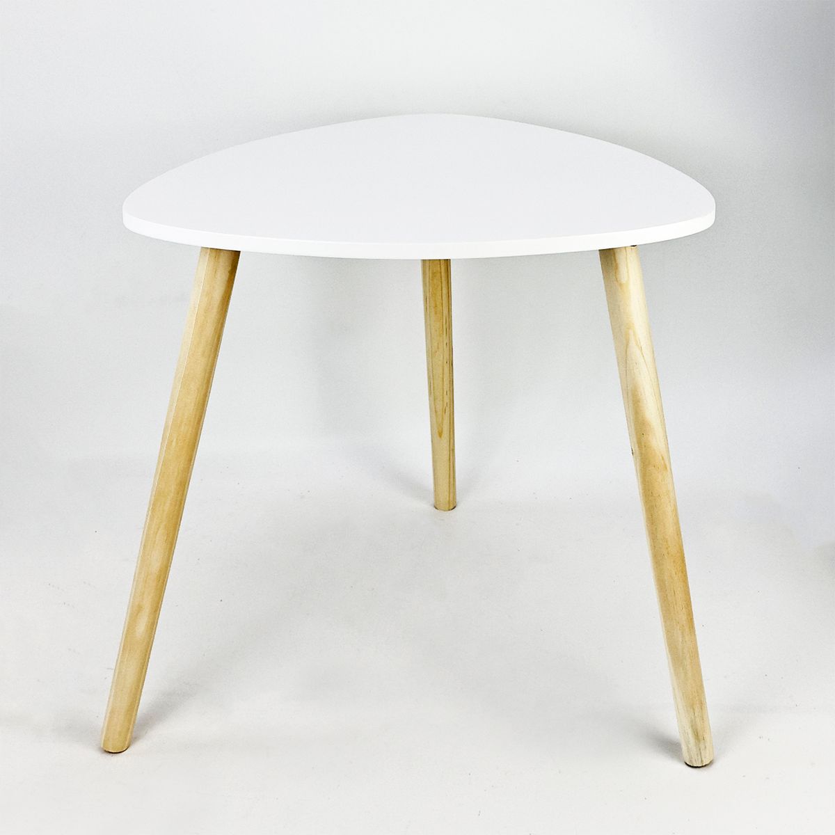 CASA JOVEN - MESA LATERAL BLANCA 48X48X46CM