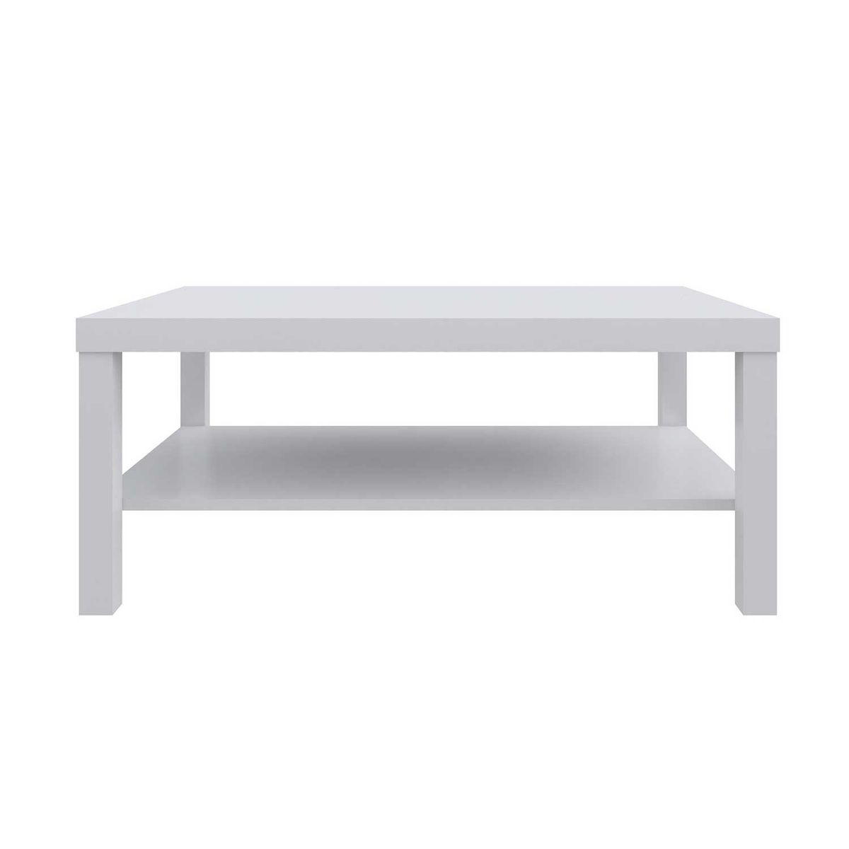 CASA JOVEN - Mesa De Centro Blanca 90X60X38Cm