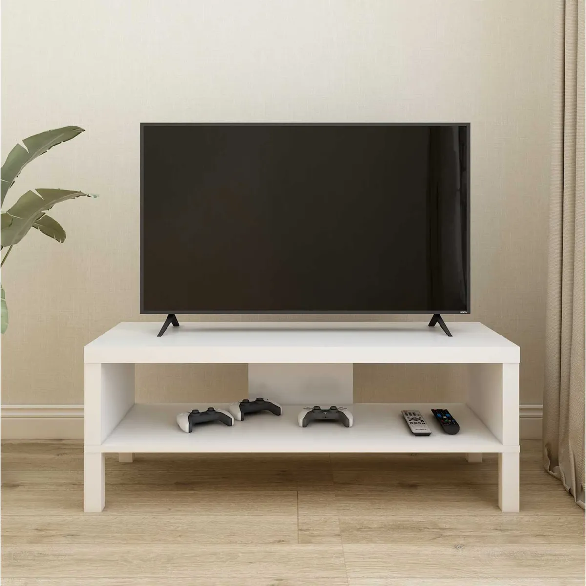 CASA JOVEN - Mesa de TV 45" Blanca