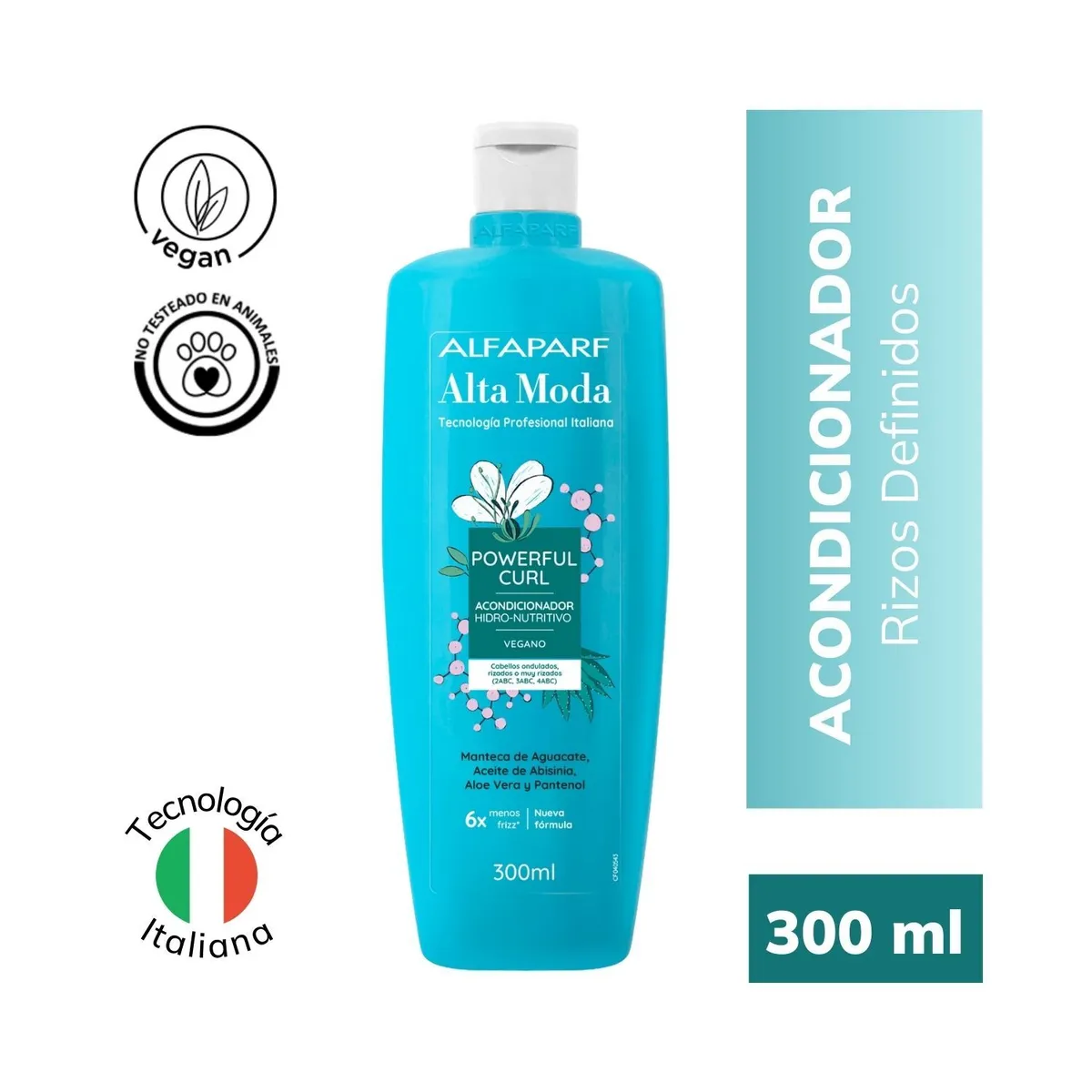 ALTA MODA - Acondicionador Alta Moda Powerful Curl Envase 300 mL