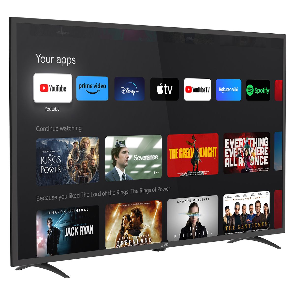 JVC - Televisor JVC LED 43'' FHD Google TV Os LT-43KM348