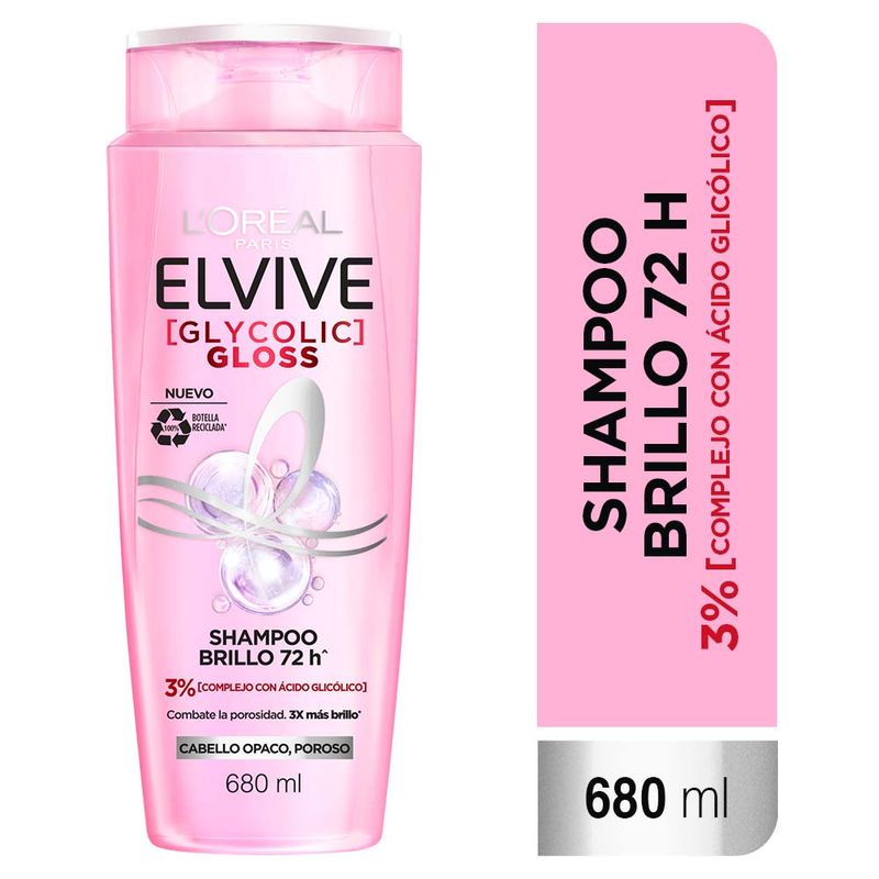 ELVIVE - SHAMPOO ELVIVE GLYCOLIC GLOSS 680 ML