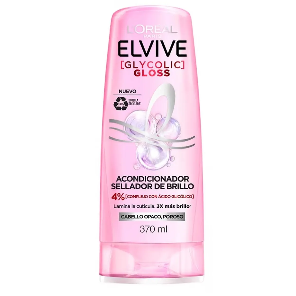 ELVIVE - Acondicionador Elvive Glycolic Gloss Botella 370 mL