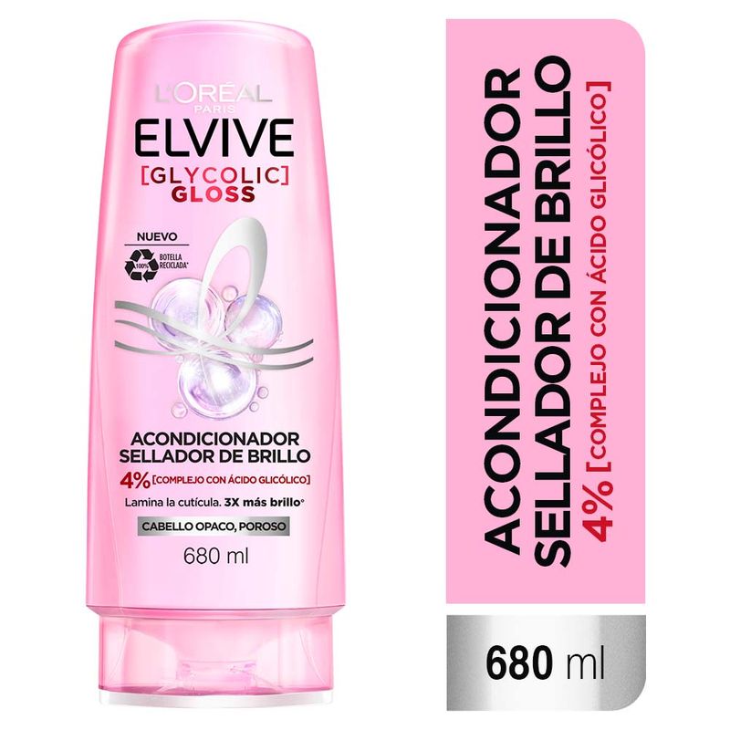 ELVIVE - ACONDICIONAD ELVIVE GLYCOLIC GLOSS 680ML