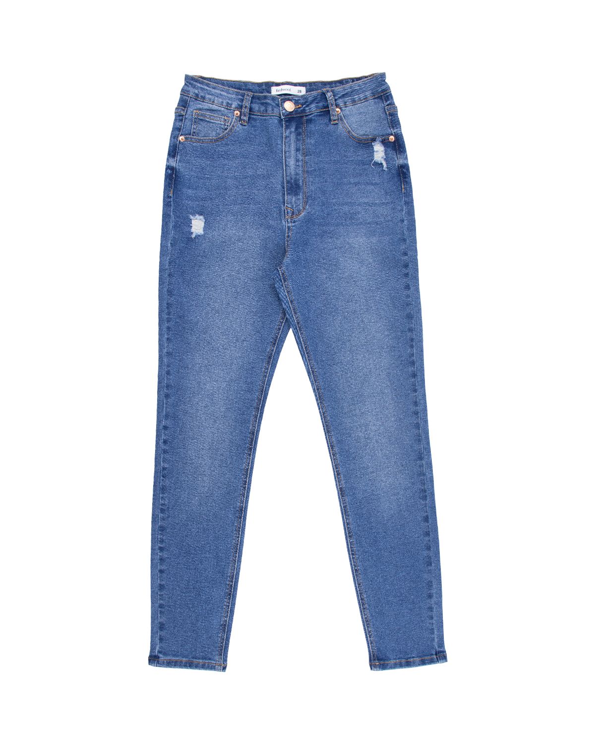 Jean Skinny High Rise Mujer Redwood Tottus Perú