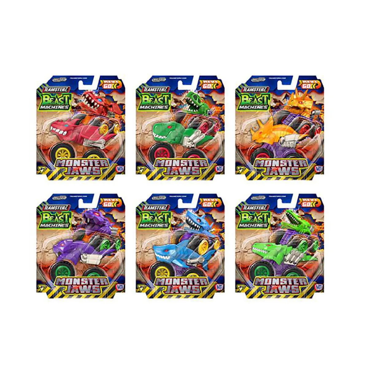 TEAMSTERZ - Teamsterz Beast Mach Monster Jaws a Fricción