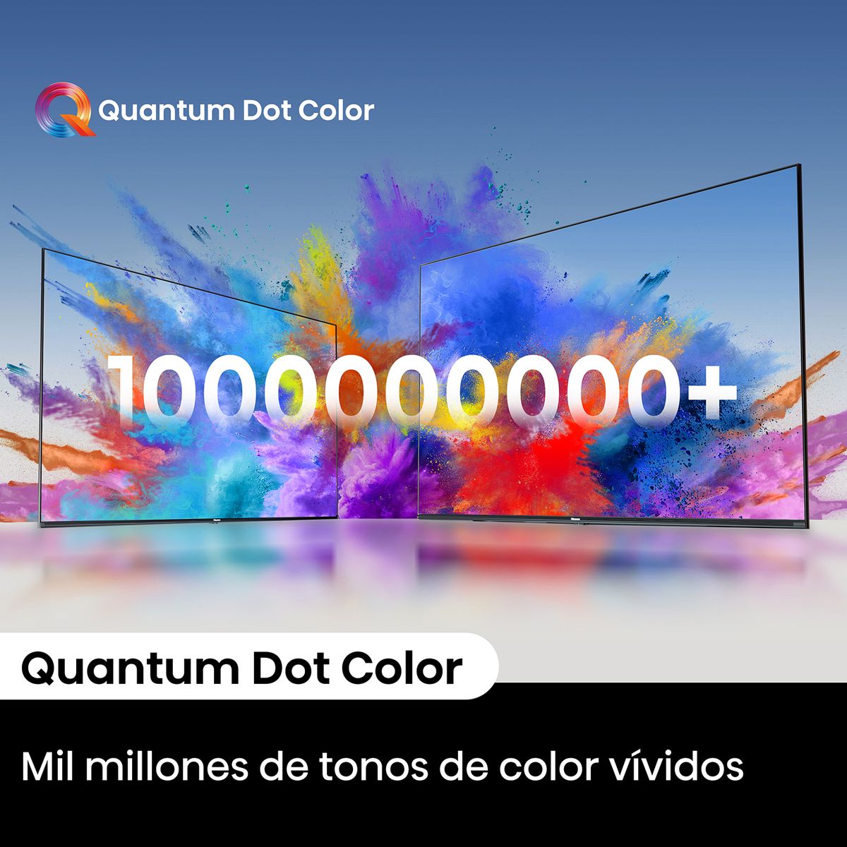 Hisense - Televisor Hisense 50'' Qled 4K Google 50Q6N