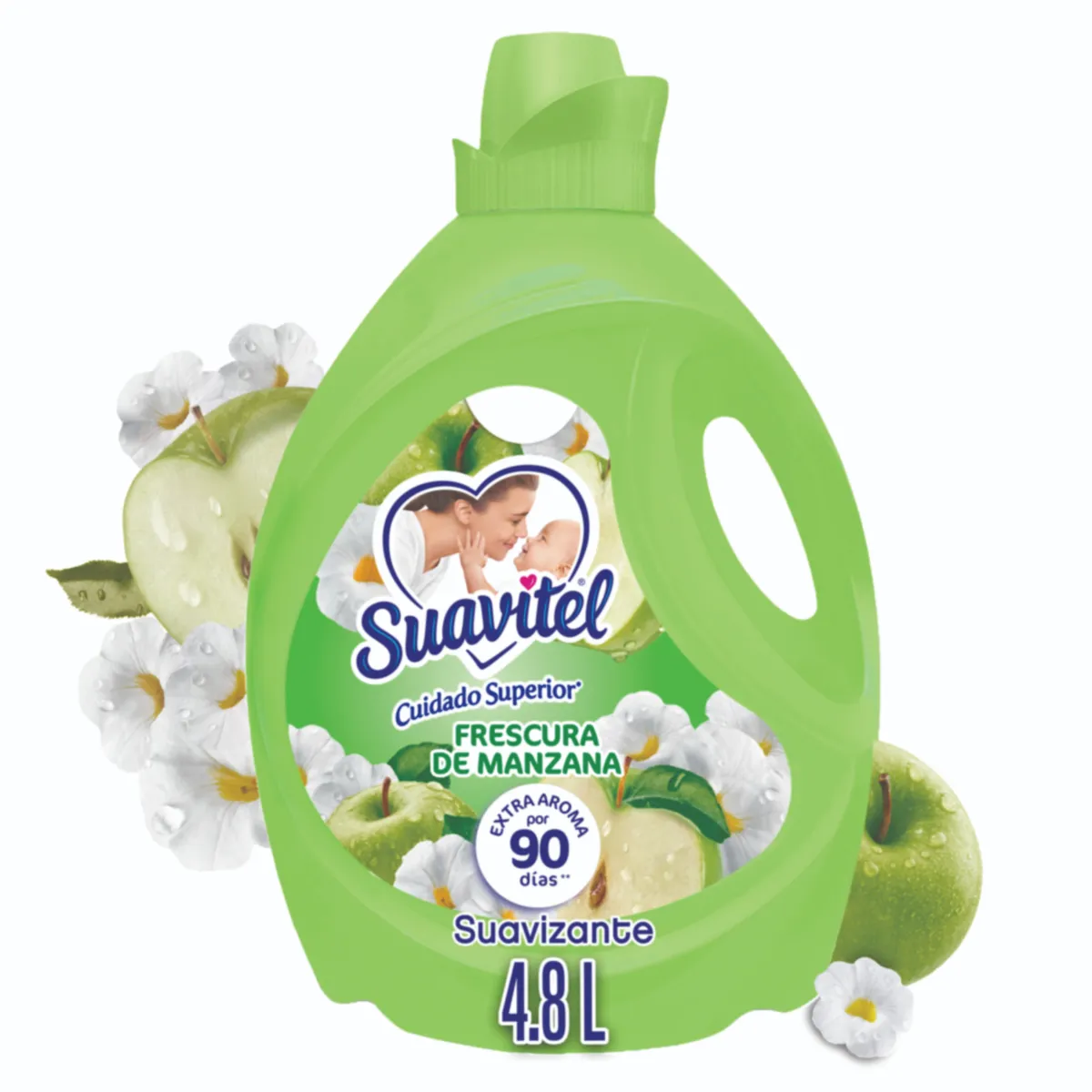 SUAVITEL - Suavizante Suavitel Frescura De Manzana Botella 4.8 L