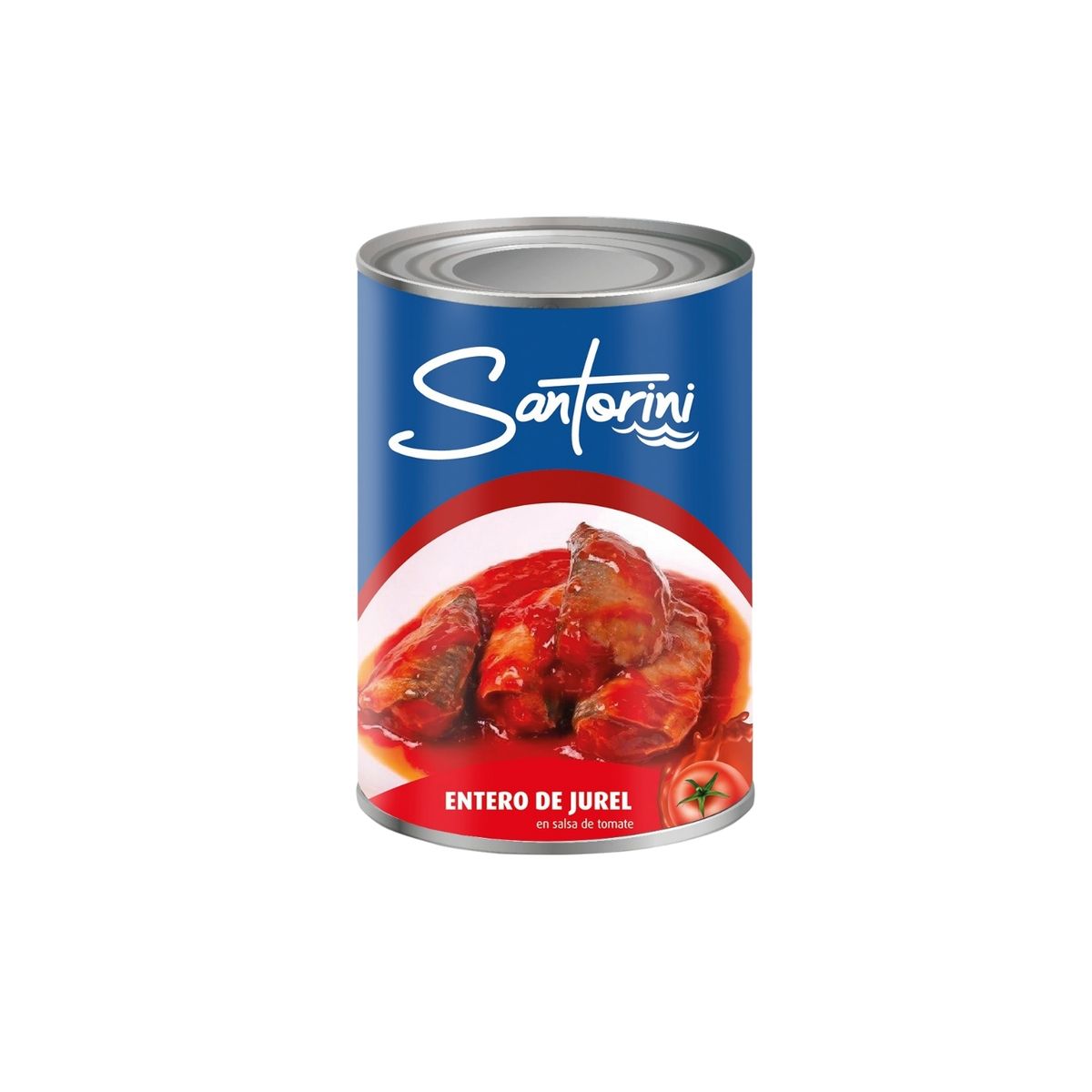 SANTORINI - Entero de Jurel Santorini en Salsa de Tomate Lata 425 g