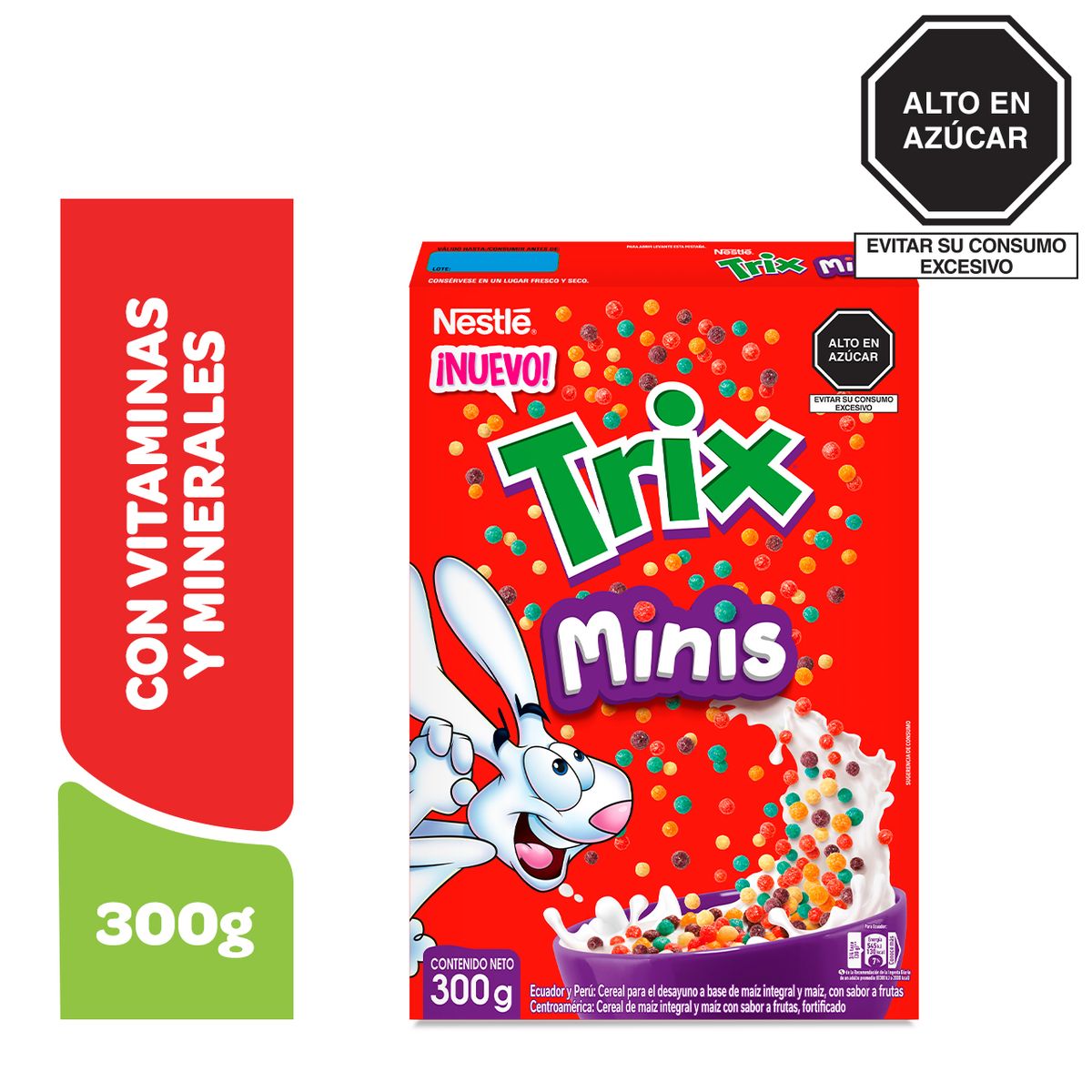 NESTLE - Cereal Nestlé Trix Minis Caja 300 g