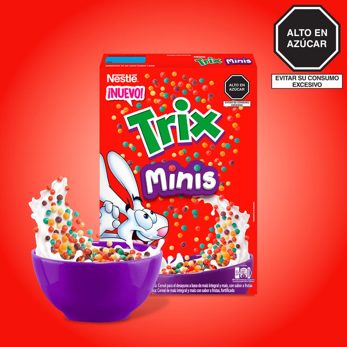 NESTLE - Cereal Nestlé Trix Minis Caja 300 g