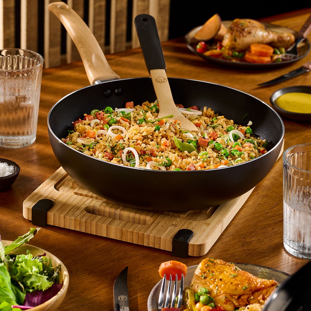 Ilko - Juego de Ollas Sustentable Black 7 Piezas