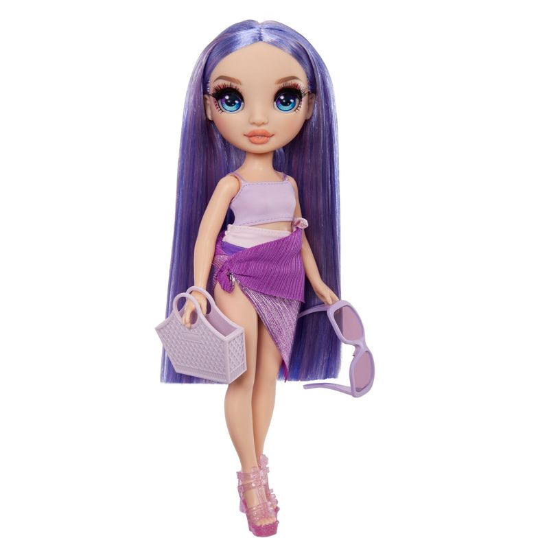 RAINBOW HIGH - Muñeca Rainbow High Swim Style Violet Prple