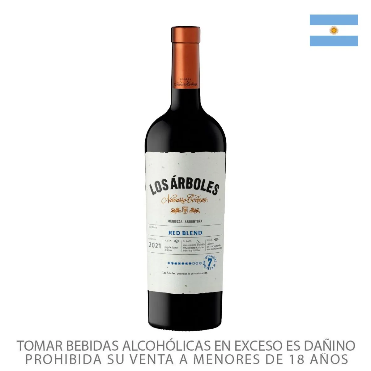 NAVARRO CORREAS - Vino Navarro Correa Los Árboles Red Blend Botella 750 mL