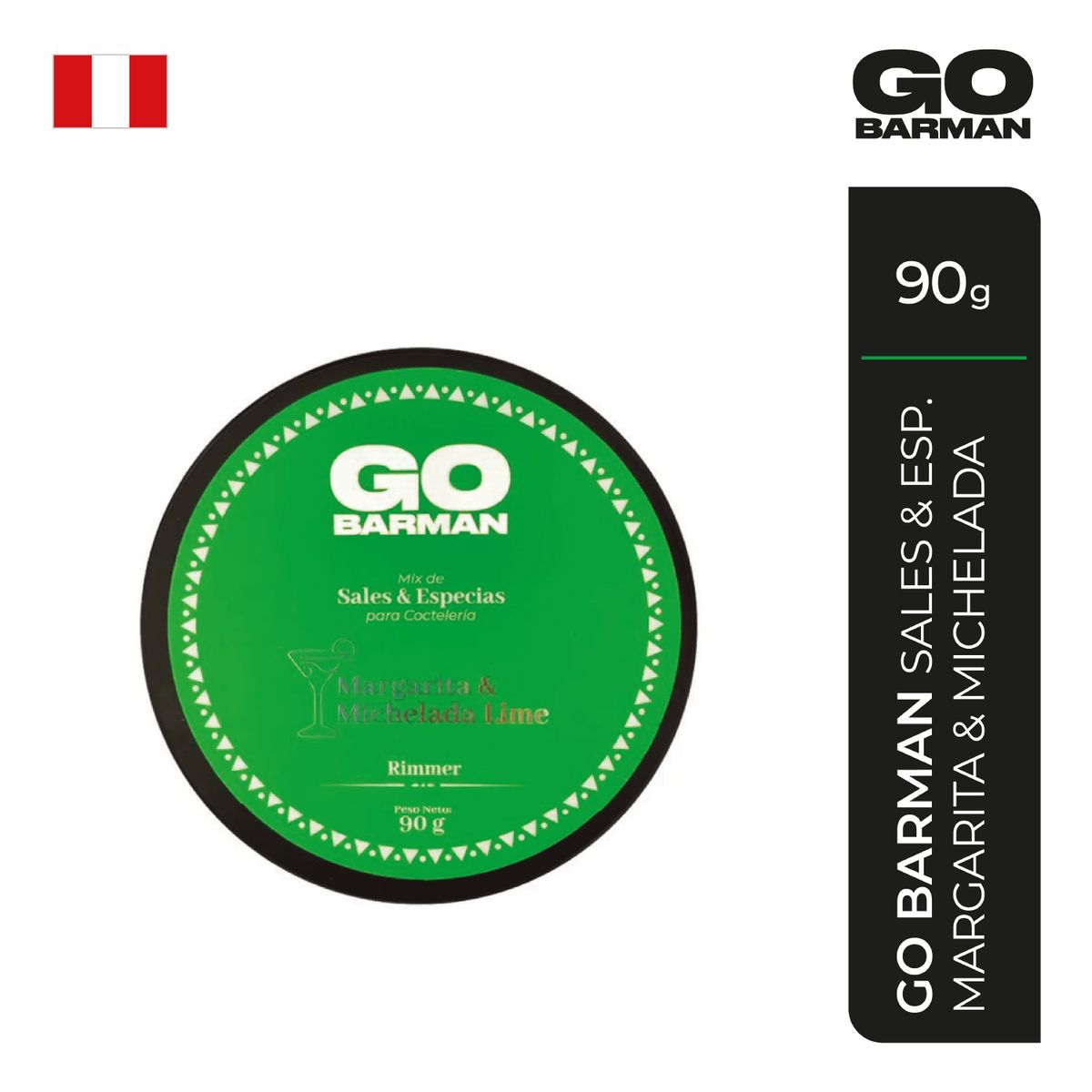 GO BARMAN - Mix para Cóctel Go Barman Margarita Empaque 90 g