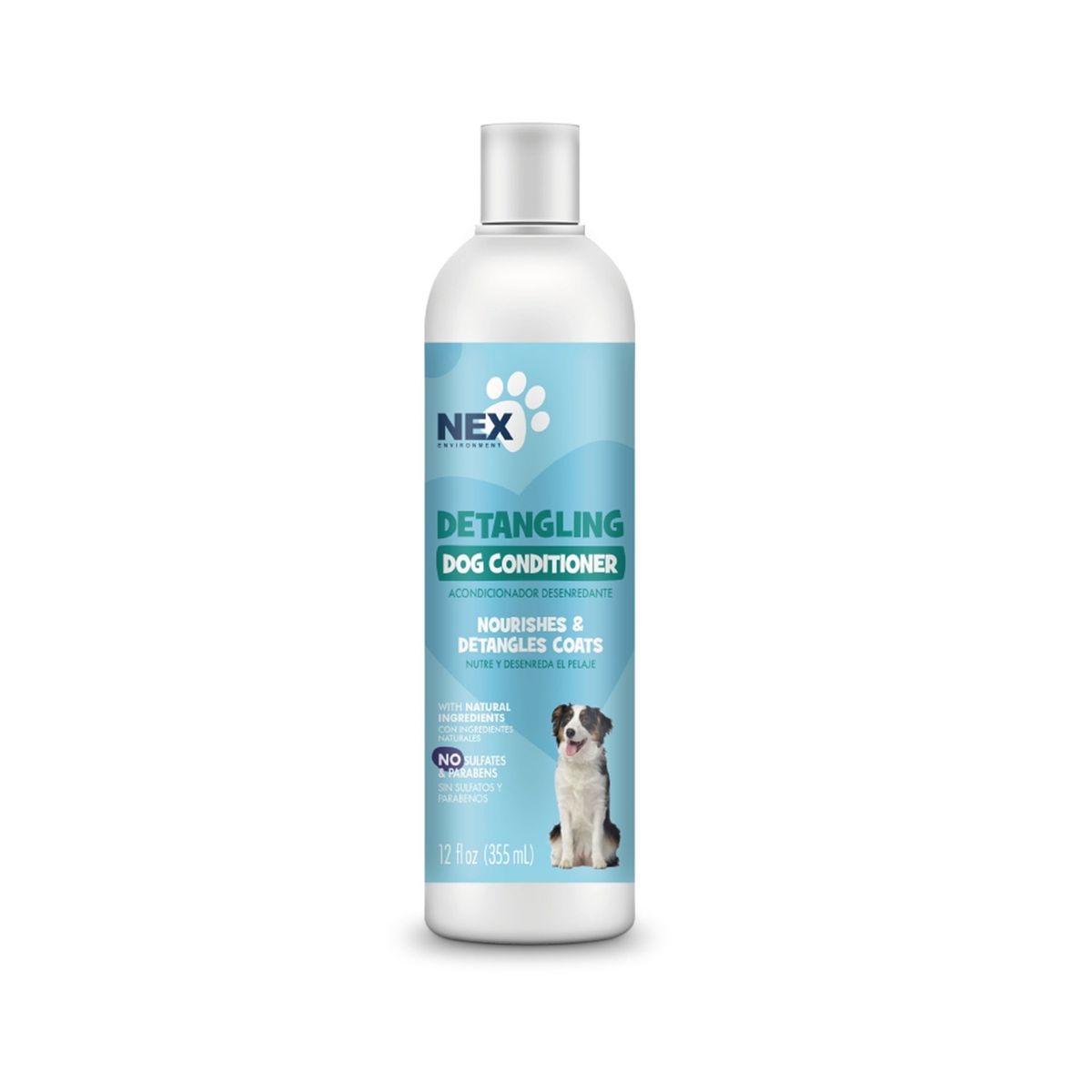 NEX ENVIRONMENT - Acondicionádor Desenredante para Perro Nex Envase 355 mL