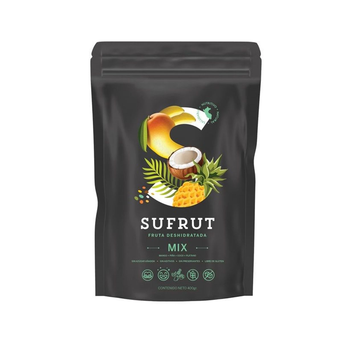 SUFRUT - Mix De Frutas Deshidratadas Sufrut Empaque 200 g
