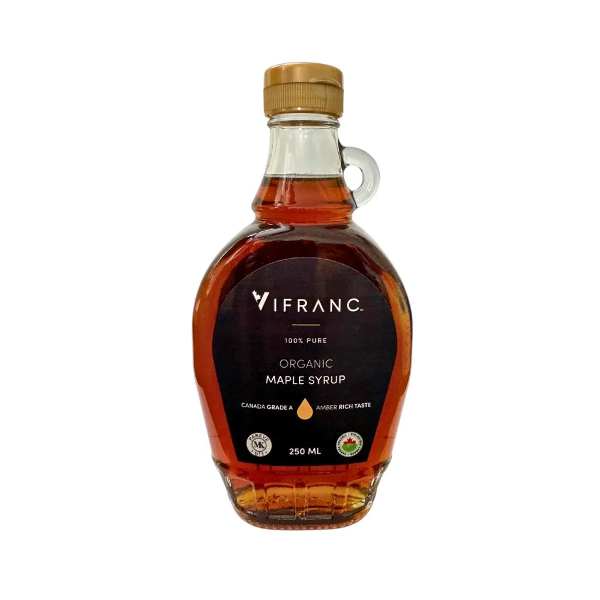 VIFRANC - Jarabe de Maple Orgánico Vifranc Envase 250 mL
