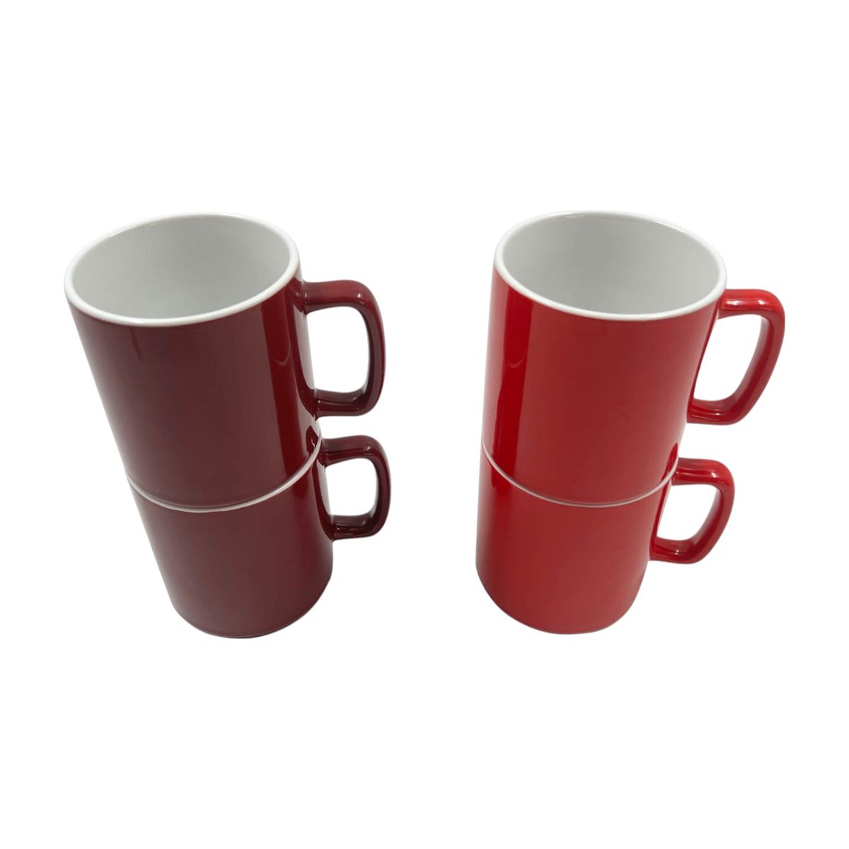 Precio Uno - Set x4 Mugs Apilables