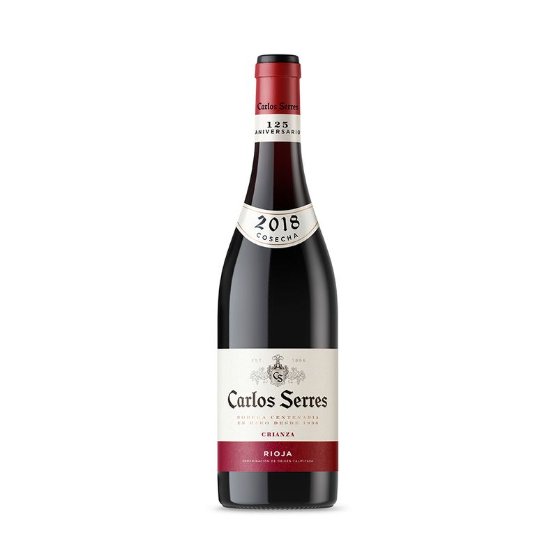 CARLOS SERRES - Vino Tinto Carlos Serres Crianza Botella 750 mL