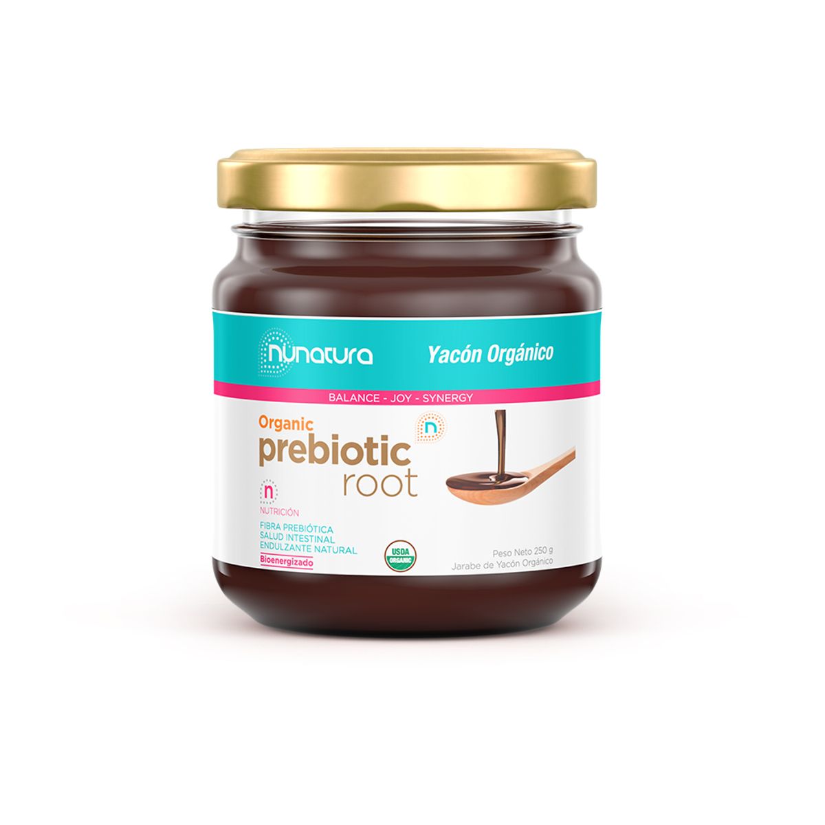 NUNATURA - Jarabe de Yacón Orgánico Nunatura Envase 250 g