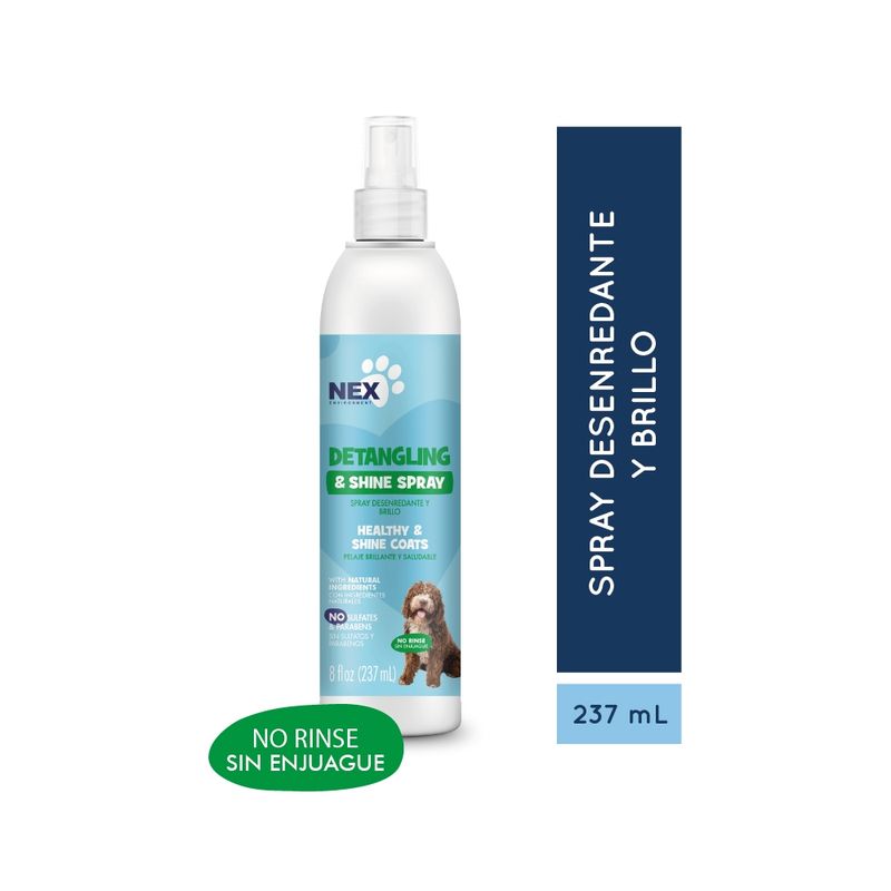 NEX ENVIRONMENT - NEX ENV SPRAY DESENREDANTE PERRO X237 ML